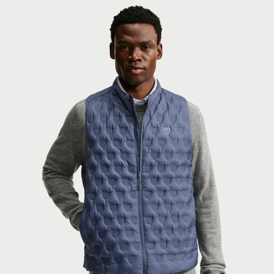 Zdjęcie produktu Męski bezrękawnik do golfa Therma-FIT ADV Repel Nike - Niebieski