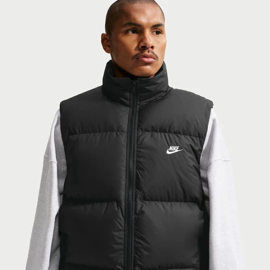 Zdjęcie produktu Męska puchowy bezrękawnik Therma-FIT Nike Club - Czerń