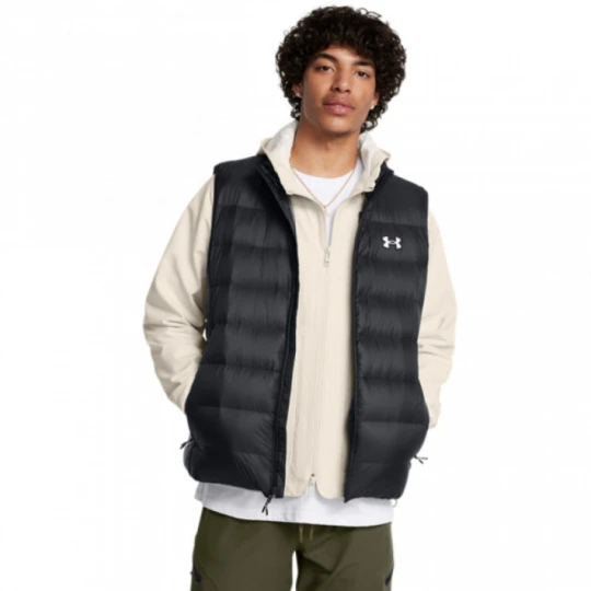 Zdjęcie produktu Męski bezrękawnik z puchem naturalnym Under Armour Legend Down Vest - czarny