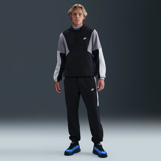 Zdjęcie produktu Męski dres z dzianiny z kapturem Nike Club - Czerń