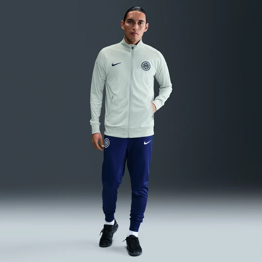 Zdjęcie produktu Męski dzianinowy dres piłkarski Nike Dri-FIT Inter Mediolan Strike - Szary