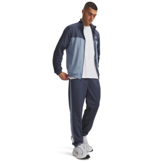 Zdjęcie produktu Męski komplet dresowy Under Armour UA EMEA Tracksuit Novelty - niebieski