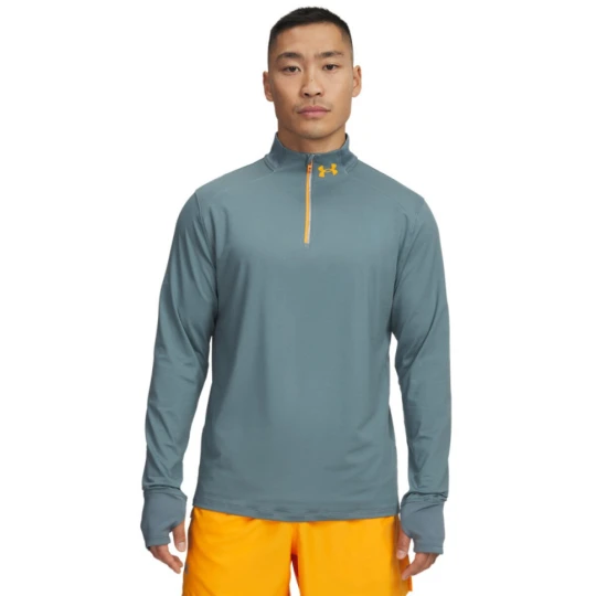 Zdjęcie produktu Męski longsleeve do biegania Under Armour UA Launch Pro 1 / 4 Zip - niebieski