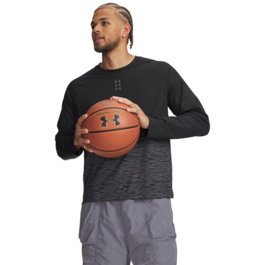 Zdjęcie produktu Męski longsleeve do koszykówki Under Armour UA Hoops Performance LS - czarny