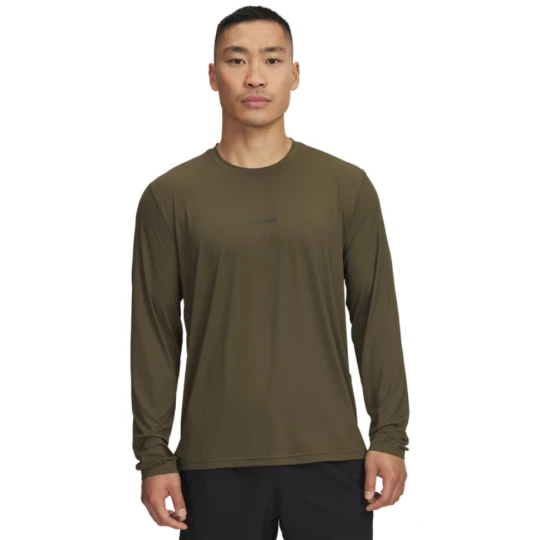 Zdjęcie produktu Męski longsleeve treningowy Under Armour Projecdt Rock Iso Chill LS - khaki