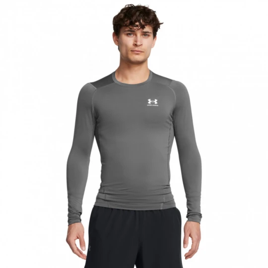 Zdjęcie produktu Męski longsleeve treningowy Under Armour UA Hg Armour Comp Ls - szary
