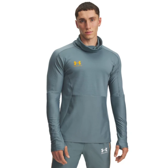 Zdjęcie produktu Męski longsleeve treningowy Under Armour UA M Challenger Pro Wintr LS - zielony
