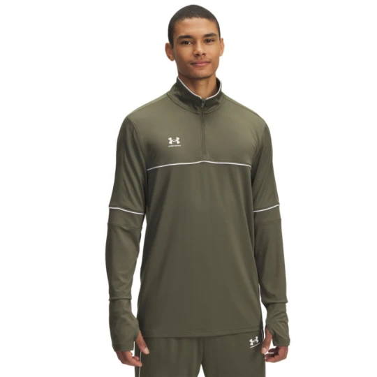 Zdjęcie produktu Męski longsleeve Under Armour UA M Challenger Training QZ - khaki