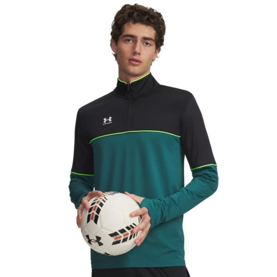 Zdjęcie produktu Męski longsleeve Under Armour UA M Challenger Training QZ - zielony