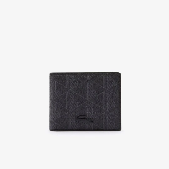 Zdjęcie produktu Męski Mały Portfel Płócienny Z Monogramem The Blend Lacoste