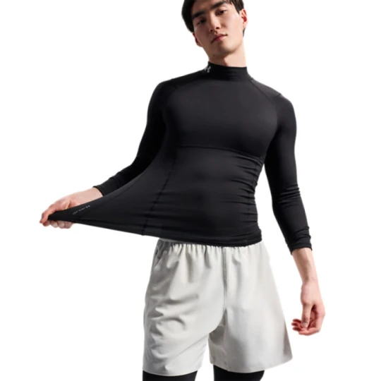 Zdjęcie produktu Męski półgolf kompresyjny Under Armour UA ColdGear Elite Comp Mock - czarny