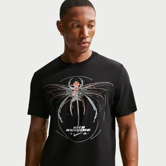 Zdjęcie produktu Męski T-shirt do biegania Dri-FIT Nike - Czerń