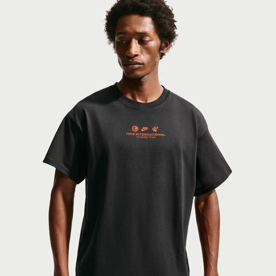 Zdjęcie produktu Męski T-shirt do biegania Nike - Czerń