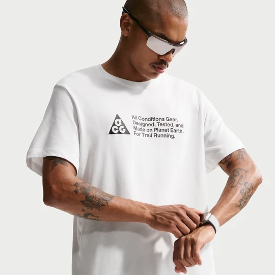 Zdjęcie produktu Męski T-shirt do biegania w terenie Dri-FIT Nike ACG - Biel