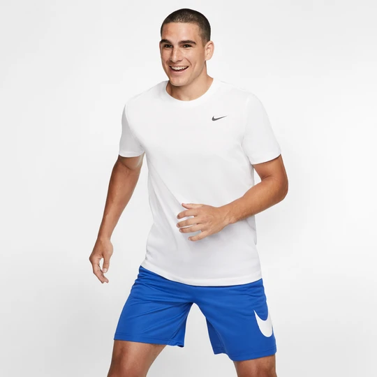Zdjęcie produktu Męski T-shirt do fitnessu Nike Dri-FIT - Biel