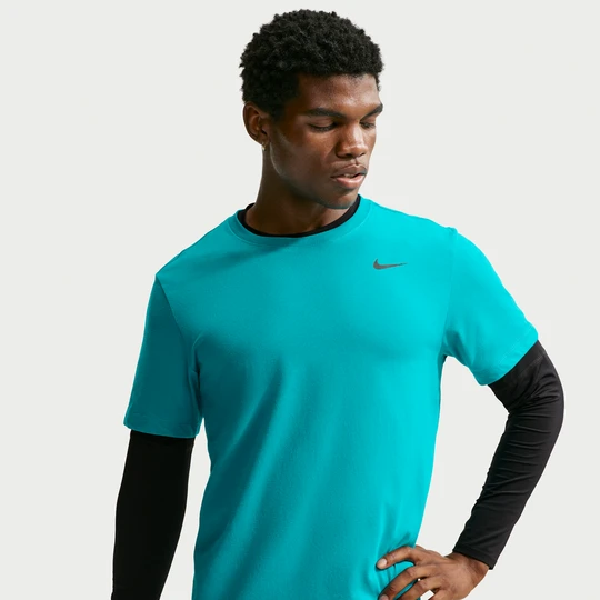 Zdjęcie produktu Męski T-shirt do fitnessu Nike Dri-FIT - Zieleń