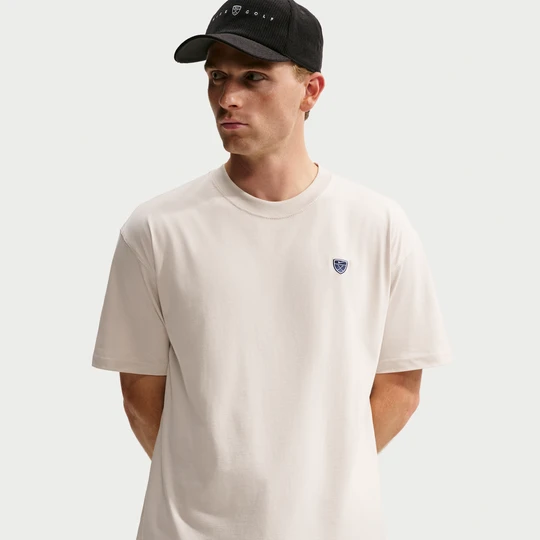 Zdjęcie produktu Męski T-shirt do golfa Nike - Brązowy