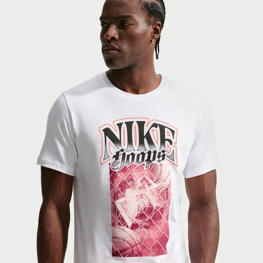 Zdjęcie produktu Męski T-shirt do koszykówki Nike Club - Biel