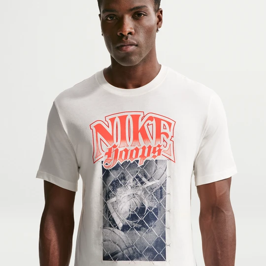 Zdjęcie produktu Męski T-shirt do koszykówki Nike Club - Biel