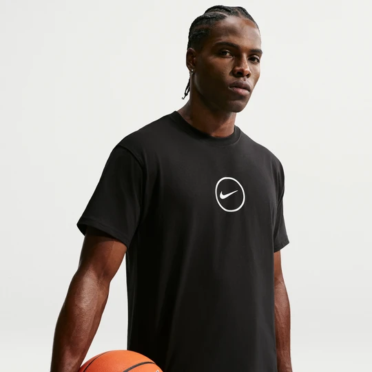Zdjęcie produktu Męski T-shirt do koszykówki Nike - Czerń