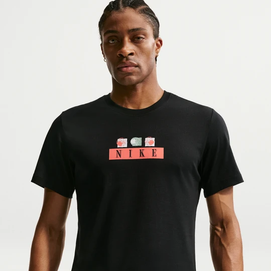 Zdjęcie produktu Męski T-shirt do koszykówki Nike - Czerń