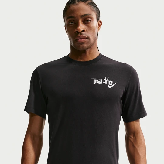 Zdjęcie produktu Męski T-shirt do koszykówki Nike - Czerń