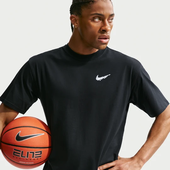 Zdjęcie produktu Męski T-shirt do koszykówki Nike - Czerń