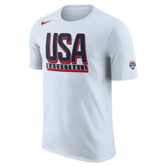 Zdjęcie produktu Męski T-shirt do koszykówki Nike USA Practice - Szary