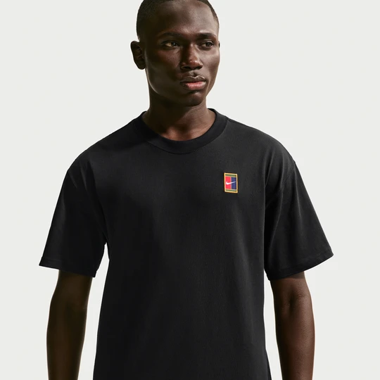 Zdjęcie produktu Męski T-shirt do tenisa Max90 NikeCourt - Czerń