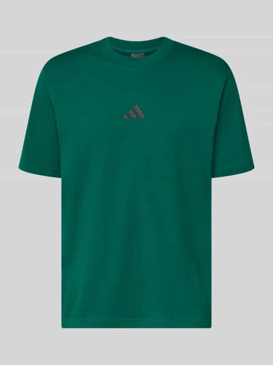 Zdjęcie produktu męski t-shirt o kroju regular fit z czystej bawełny Adidas Zielony