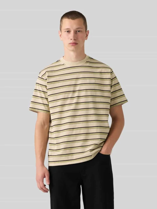 Zdjęcie produktu męski t-shirt o kroju regular fit z czystej bawełny Levi's Beżowy