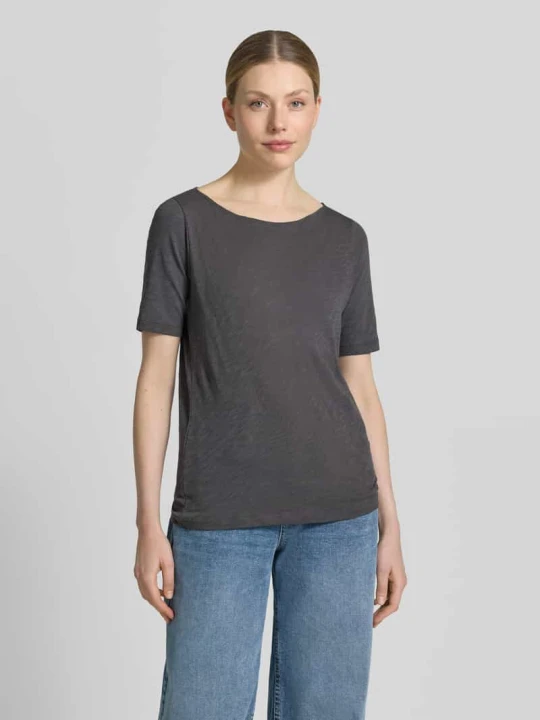 Zdjęcie produktu męski t-shirt o kroju regular fit z czystej bawełny Marc O'Polo Ciemnoszary