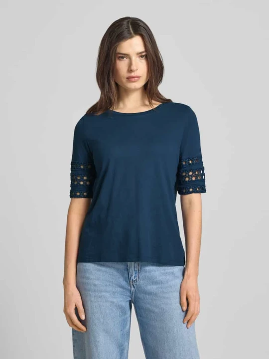 Zdjęcie produktu męski t-shirt o kroju regular fit z czystej bawełny model 'IVACY' Vero Moda