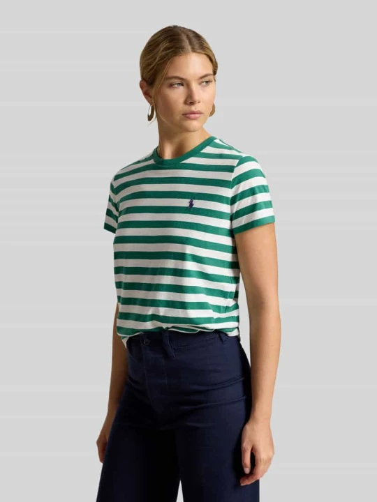 Zdjęcie produktu męski t-shirt o kroju regular fit z czystej bawełny Polo Ralph Lauren Zielony