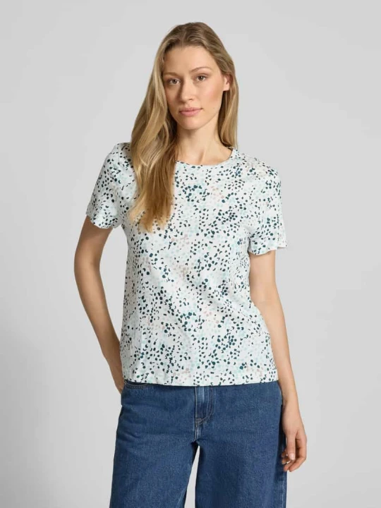 Zdjęcie produktu męski t-shirt o kroju regular fit z czystej bawełny Tom Tailor Biały