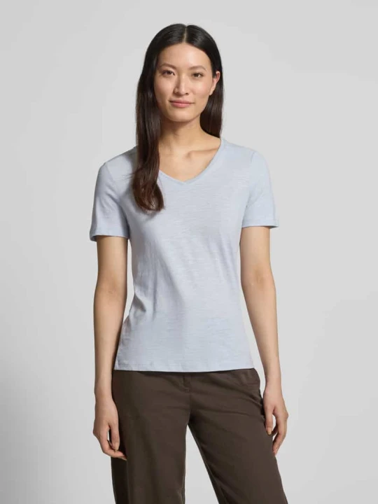 Zdjęcie produktu męski t-shirt o kroju regular fit z czystej bawełny Tom Tailor Jasnoniebieski