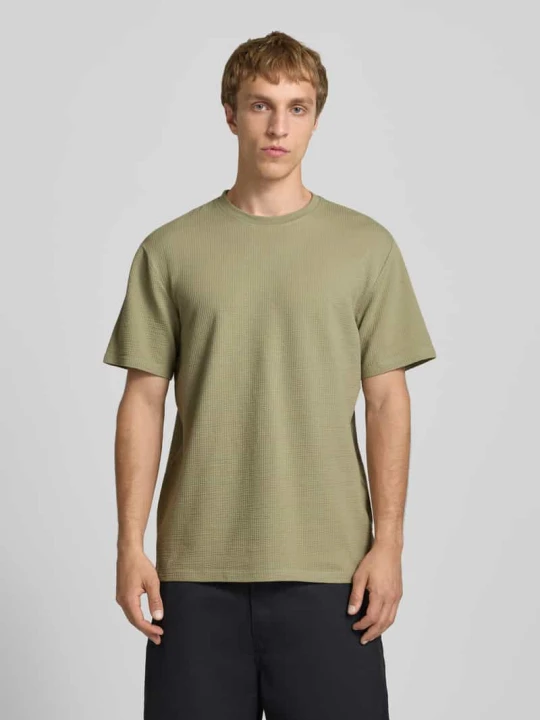 Zdjęcie produktu męski t-shirt o kroju regular fit z mieszanki bawełny model 'KIAN' Only & Sons Miętowy