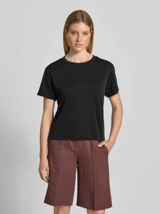Zdjęcie produktu męski t-shirt o kroju regular fit z mieszanki modalu Jake*s Czarny