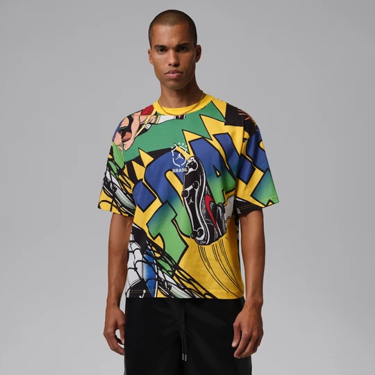 Zdjęcie produktu Męski T-shirt o pudełkowym kroju Jordan Essentials - Żółty