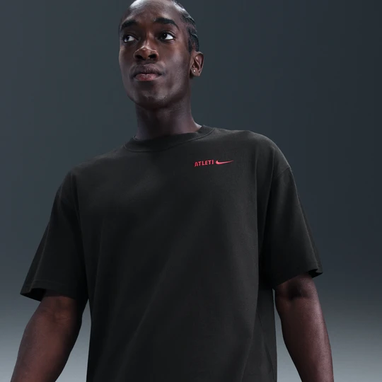 Zdjęcie produktu Męski T-shirt piłkarski Nike Atlético Madryt - Czerń