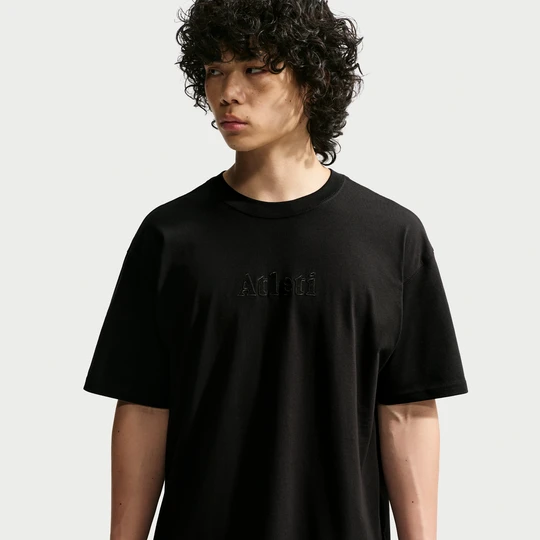 Zdjęcie produktu Męski T-shirt piłkarski Nike Atlético Madryt Premium - Czerń