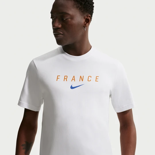 Zdjęcie produktu Męski T-shirt piłkarski Nike Dri-FIT FFF Primary - Biel
