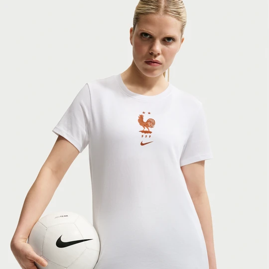 Zdjęcie produktu Męski T-shirt piłkarski Nike FFF - Biel