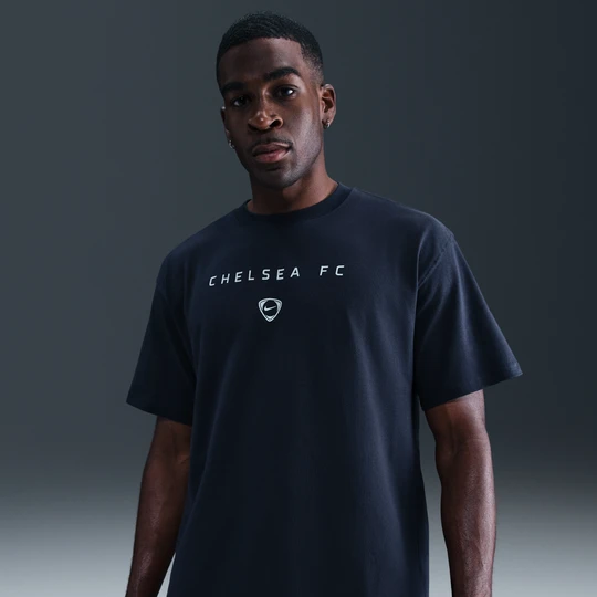 Zdjęcie produktu Męski T-shirt piłkarski Nike Total 90 Chelsea F.C. - Niebieski