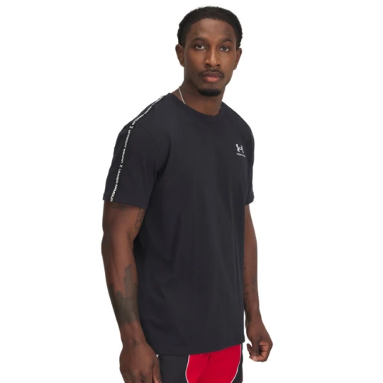 Zdjęcie produktu Męski t-shirt Under Armour UA Icon HWT Tee Taping - czarny