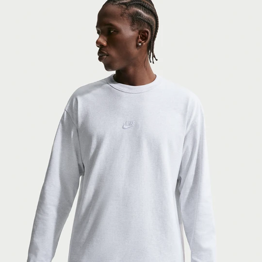 Zdjęcie produktu Męski T-shirt z długim rękawem Nike Premium Essentials - Brązowy