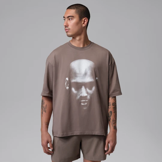 Zdjęcie produktu Męski T-shirt z nadrukiem Jordan Dri-FIT Sport - Szary