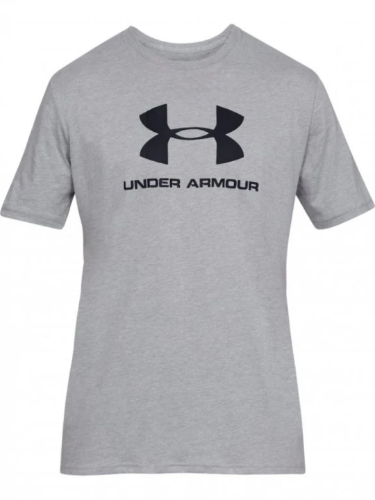 Zdjęcie produktu Męski t-shirt z nadrukiem UNDER ARMOUR SPORTSTYLE LOGO SS - szary