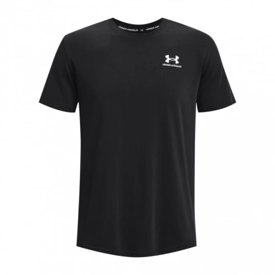 Zdjęcie produktu Męski t-shirt z nadrukiem Under Armour UA Logo Emb Heavyweight SS - czarny