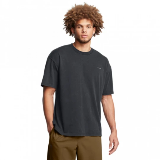Zdjęcie produktu Męski t-shirt z nadrukiem Under Armour UA M Hw Os Logo Wash Ss - czarny